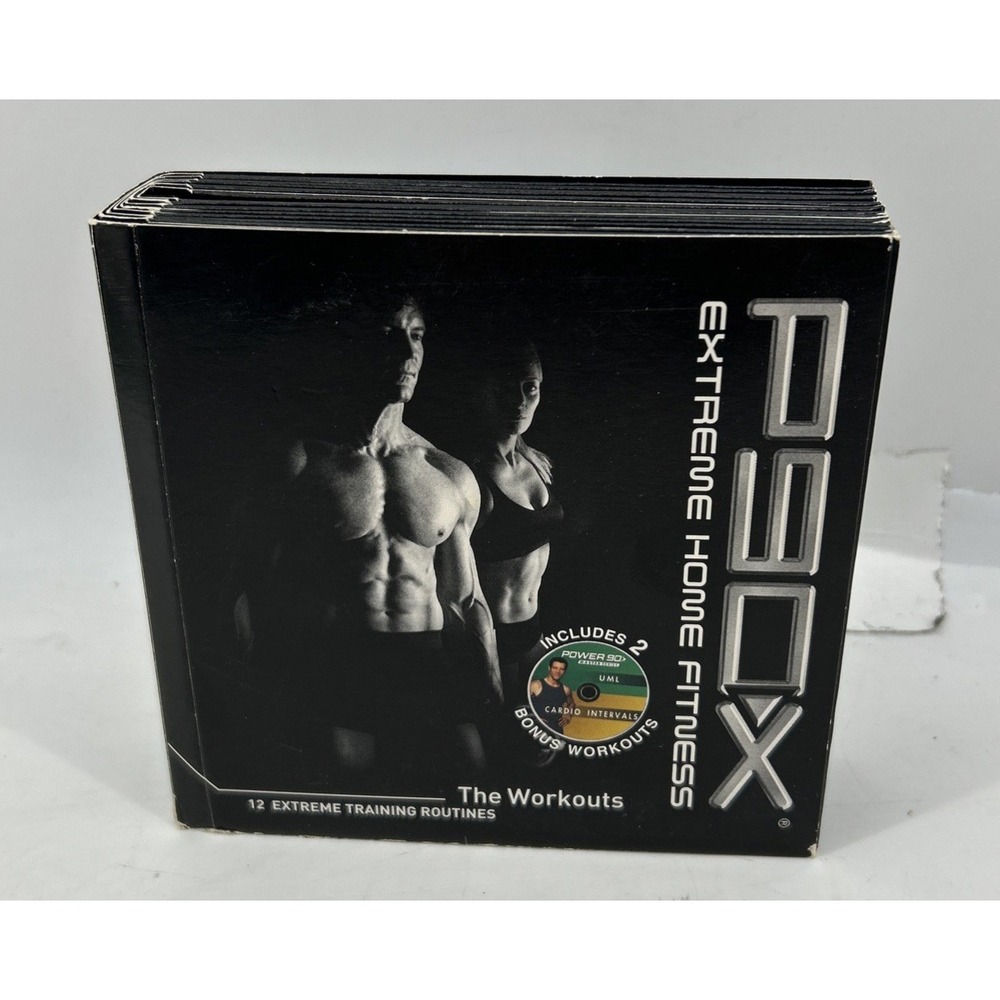 P90x Extreme Home Fitness The Workouts DVD Set Of 12 Extreme Training Routines‎